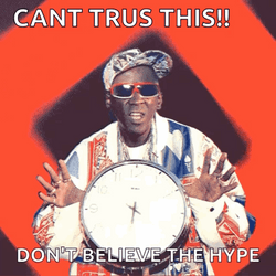 Flava Flav Can't Trus This GIF