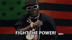 Flava Flav Fight Power GIF