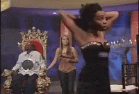 Flava Flav Of Love Tiffany Pollard Hair Pulls GIF