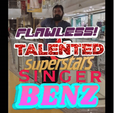 Flawless Talented Superstars Singer Benz Poster GIF