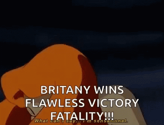 Flawless Victory Britany Wins Fatality GIF