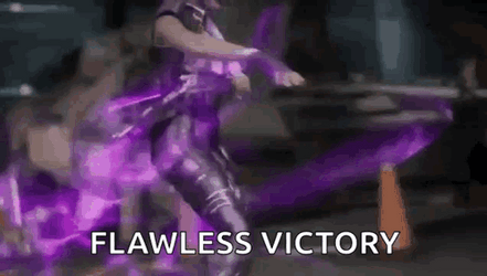 Flawless Victory Sindel Mortal Kombat GIF