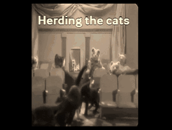 Fleischer Studios Vintage Theater Herding The Cats  GIF