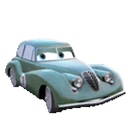 Fletcher Cars Movie Sticker GIF