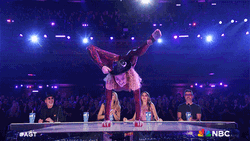 Flexible Sofie Dossi Barged America's Got Talent GIF