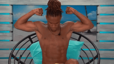Flexing Abs GIF