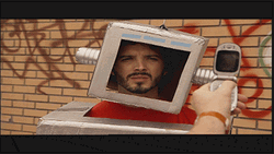 Flight Of The Conchords Robot Costume GIF