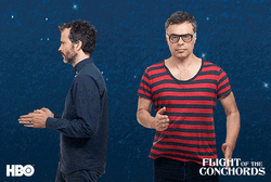 Flight Of The Conchords Robot Dance GIF