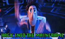 Flint Lockwood Frantic Hacking GIF