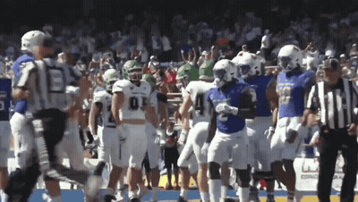 Flintstone And Barry Flintstone Arms In The Air GIF