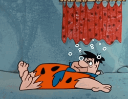 Flintstone Fred Seeing Star GIF