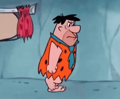 Piedra caminando en una cueva GIF