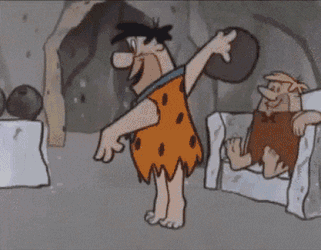 Flintstones Bowling GIF