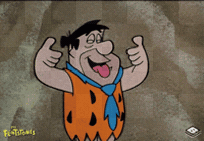 Flintstones Cartoon Character Smiling GIF
