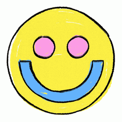 Flip Coin Happy Then Sad Face GIF