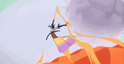 Flip Flappers Anime Tentacles  GIF