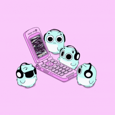 Flip Phone Saying Today GIF