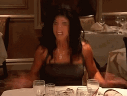 Flip Table Teresa Giudice GIF