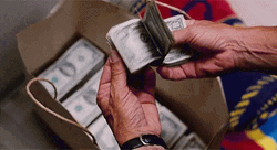 Flipping Big Money In The Bag GIF