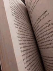 Flipping Pages Of A Book GIF