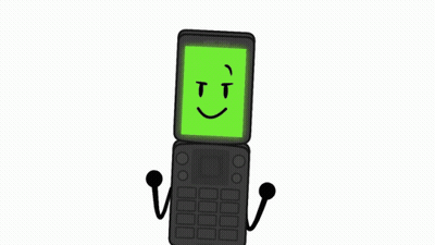Flippy The Phone Reminds You To Have All Cell Phones Turned Off Or On Silent GIF