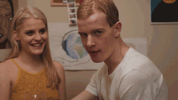 Flirt Guy Shaking Shoulders  GIF