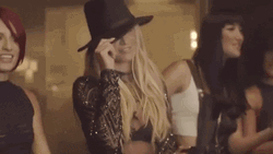 Flirty Britney Spears GIF