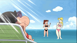 Flirty Crayon Shin Chan Greeting Girls GIF