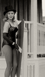 Flirty Elizabeth Olsen Walk GIF