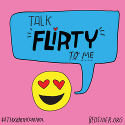 Flirty Heart Eyes GIF