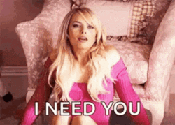 Flirty Margot Robbie I Need You  GIF
