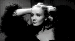 Flirty Marlene Dietrich Hair Up