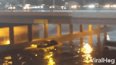 Flooded Area Viralhog GIF