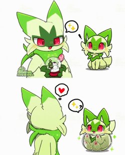 Floragato Sprigatito GIF