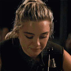 Florence Pugh Yup Yes Yelena Boleva GIF