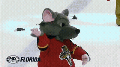 Florida Panthers Mascot On Fox Sports Ad GIF