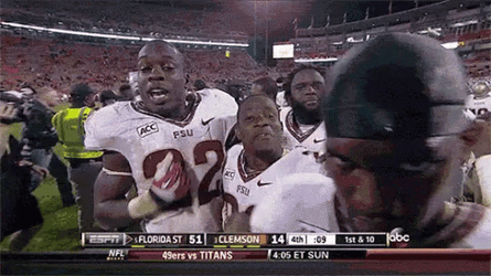Florida State Playing Around The Camera GIF