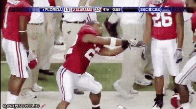 Florida Vs Alabama Football Game GIF