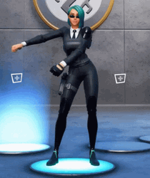 Flossing Envoy Fortnite Dances GIF