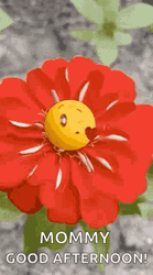 Flower Emoji Blowing Kiss Buenas Tardes GIF