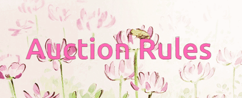 Flowers Painting With Auction Rules GIF