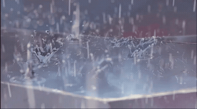 Flowers Splashing GIF