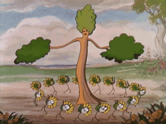 Flowers Tree GIF