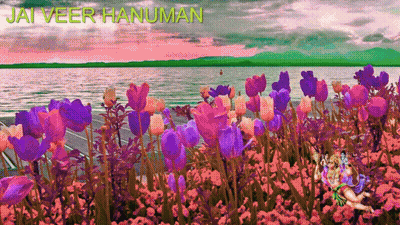 Flowers With Jai Veer Hanuman GIF