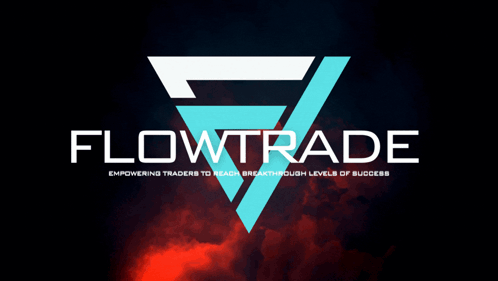 Flowtrade Empowering Traders To Reach Breakthrough Levels Of Success Logo GIF