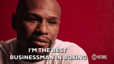 Floyd Mayweather Best Businessman In Boxing GIF