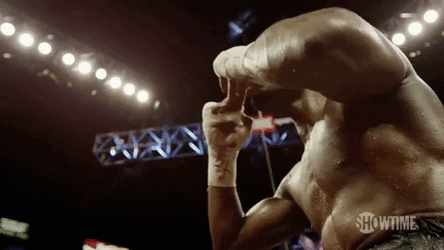 Floyd Mayweather Blowing Kiss To Audience GIF