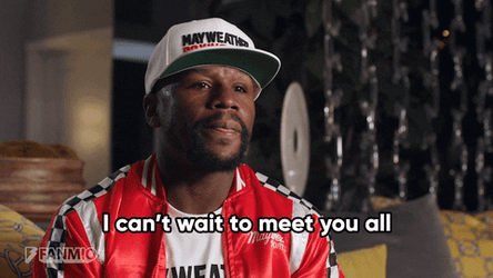 Floyd Mayweather Cant Wait To Meet You All GIF