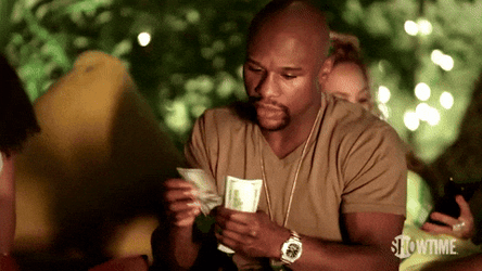 Floyd Mayweather Counting Cash GIF