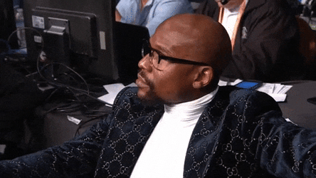 Floyd Mayweather Turning His Head GIF